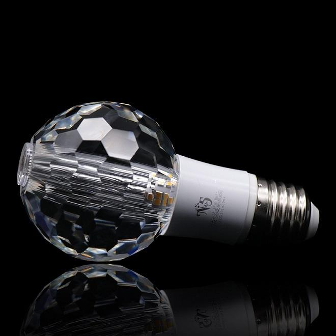 Crystal LED Faceted Globe — P